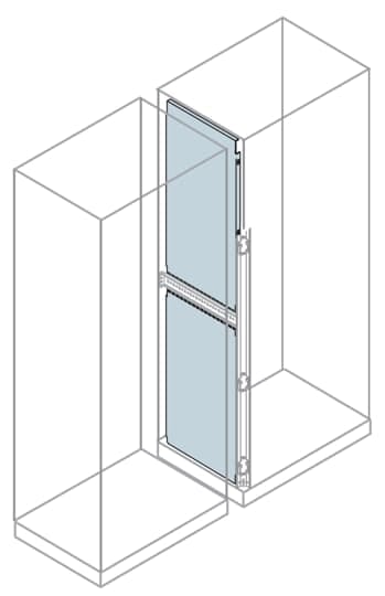 ABB - Pannello divisorio verticale 2000x600mm (HXP) per l'organizzazione dello spazio.