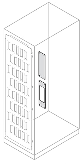 ABB - N.5 Connettori Piastra 24-6 Poli Closing Plates