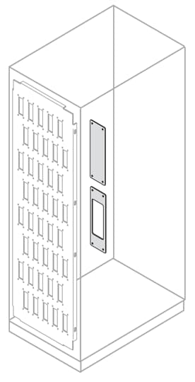 ABB - 5 connettori piastrine da 24-16 poli per un'efficace chiusura. EE2416