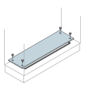 ABB - Mod. Sing. 1 Cable Flange with 800mm Single Flange for Cable Passages Length 800mm.