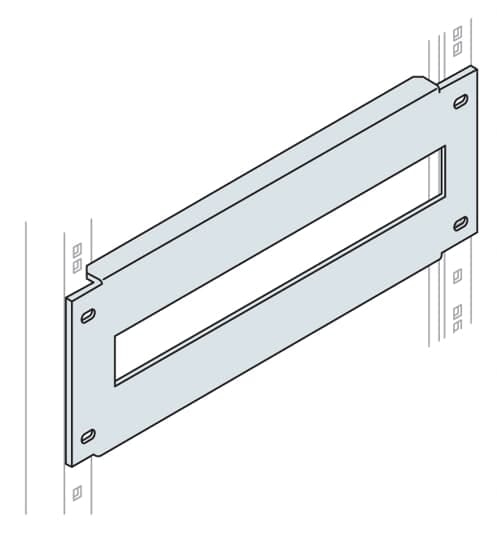 ABB - Panel for modular device 3HE per app. modulari.