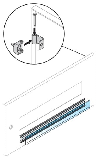 ABB - N.10 hinges for panels and cerniere per pannelli.