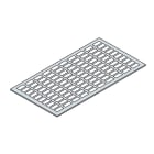 ABB - N.20 portaetichetta 18 DIN mod. w=325mm l=325mm.