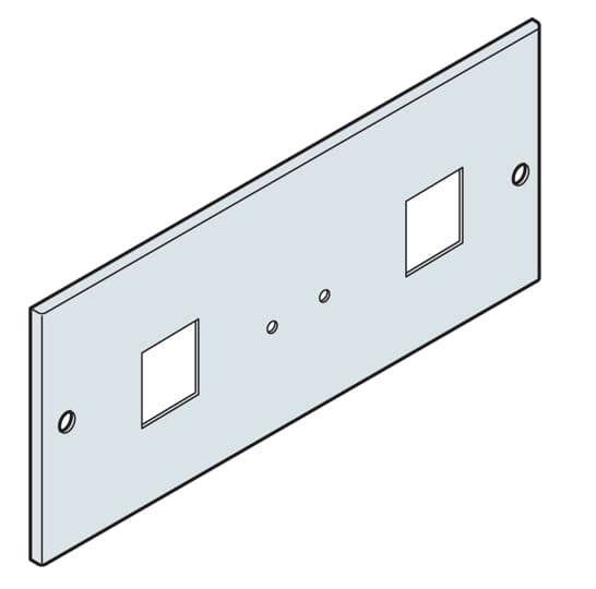 ABB - Pannello strumentazione 72x72 200x600mm (HXL) 7035.