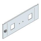 ABB - Pannello strumentazione 72x72 200x800 mm 7035 Xcelle n.2 HXL.