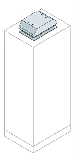 ABB - Aeration hood and plastic vent cap 324x324x94lxlxdxp-ip54.