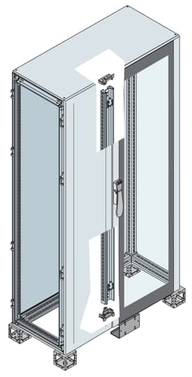 ABB - EN CABINET CONT.W=400T DOOR 1800X1200X800 ARMADIO PORTA VETRO VC 400 1800X1200X800