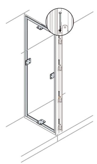 ABB - Kit per unione armadi per unire facilmente i mobili con il Cabinet Joining Kit.
