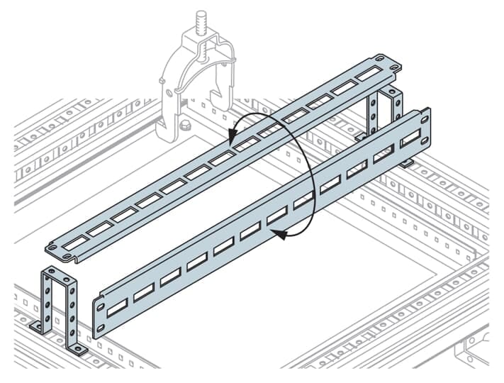 ABB - Supporto ancoraggio cavi e bracket retainer L 600.