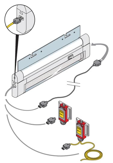 ABB - Lampada a LED 3,6W 24V AC/DC L 342 mm.