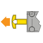 ABB - 1 CONTACT NO 1CONTATTO AUSILIARIO NO: Contatto ausiliario senza contatto principale per un'installazione più flessibile.