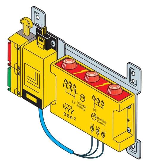 ABB - Dispositivo presenza tensione + 1 contatto NC.