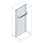 ABB - Zinc plate orizzontale per cabina 2200x800mm (hxw) fondo.