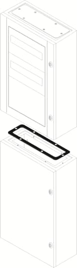 ABB - Guarnizione IP65 500x200mm WXD LXP - Protezione affidabile per ambienti esterni e interni.