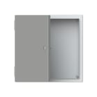 ABB - Cassa porta cieca piastre in acciaio inox 400x400x200 per enclos.bl.door.plate.