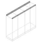 ABB - Struttura in 2 travi per sollevamento e supporto, lunghezza 2 metri.