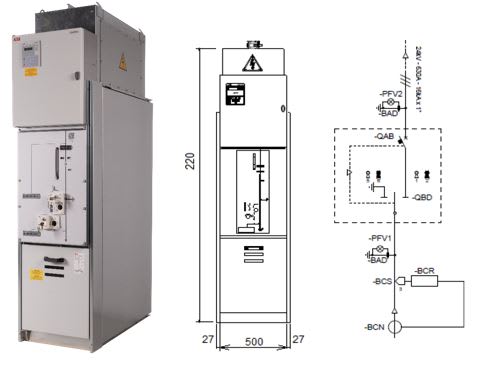 ABB - ARRIVO ALTO HBC CEI016,REF601DL