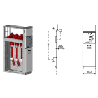 ABB - SFC,PARTENZA CON FUSIBILI (NON INCLUSI)