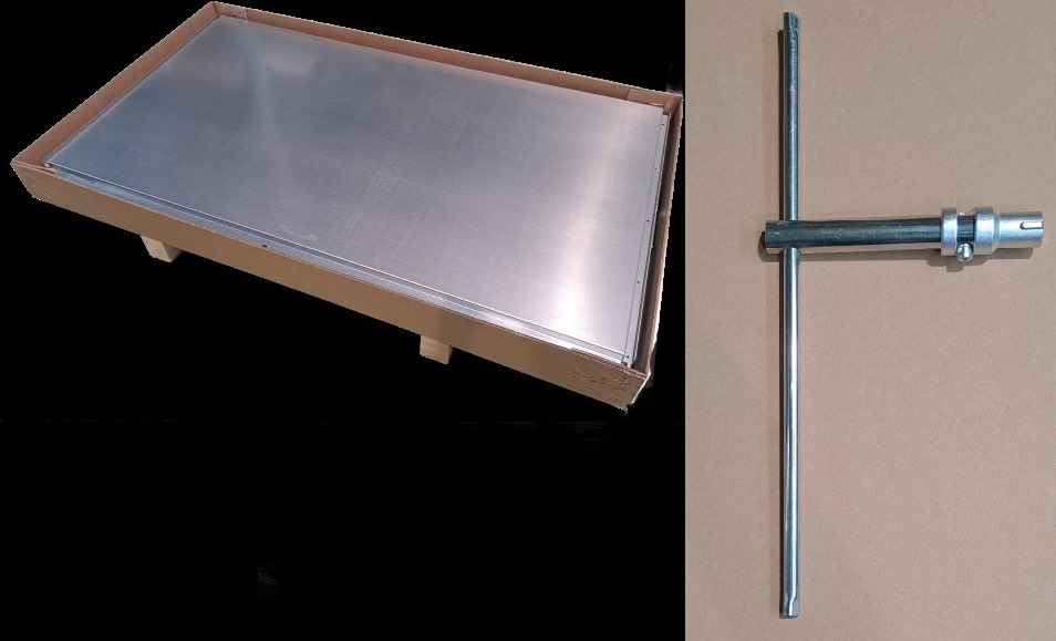 ABB - COPERTURE SIN.+DES. E LEVA DI MANOVRA