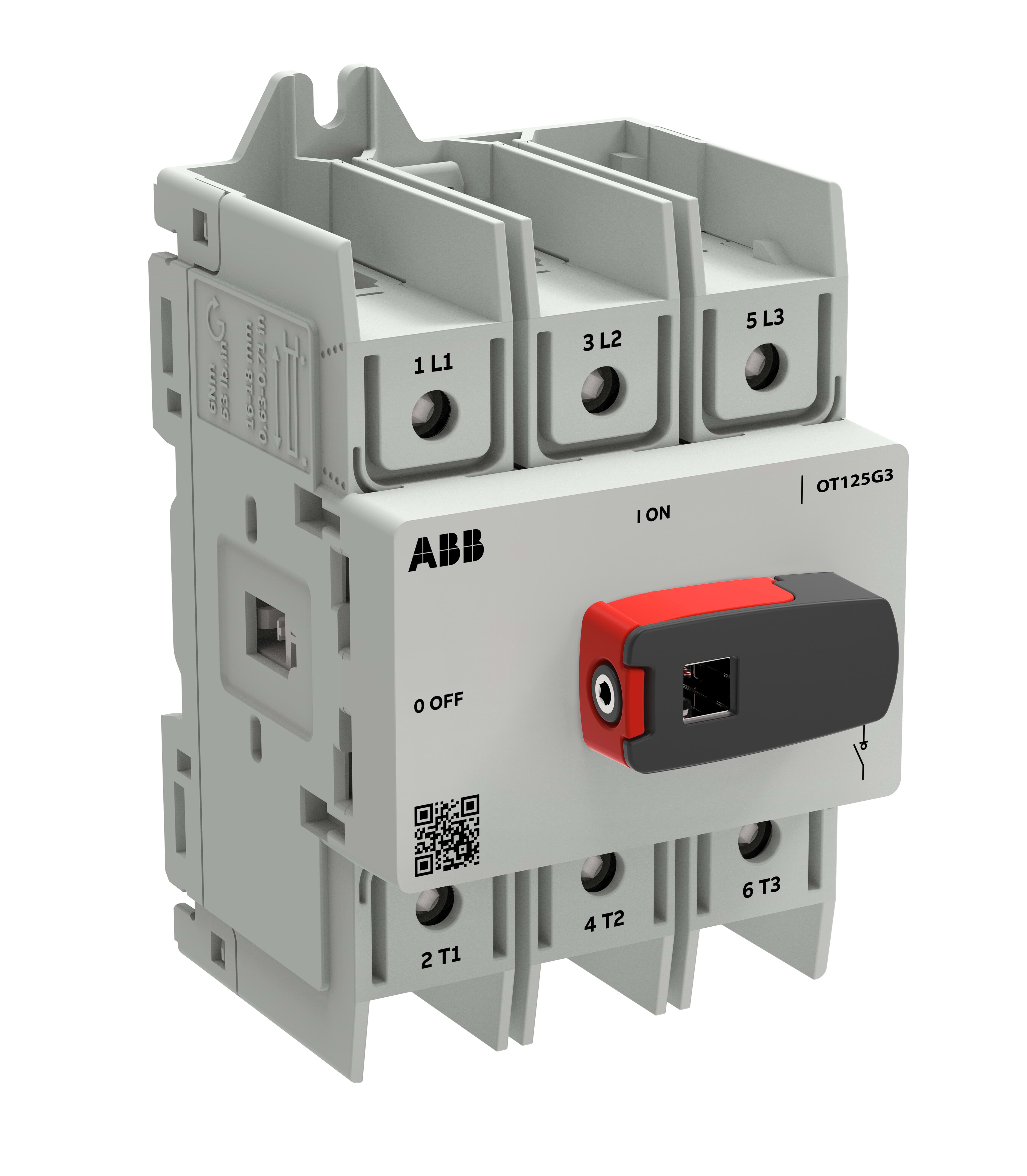ABB - OT125G3-3BS SEZ. FR3 BASE/DIN 3P