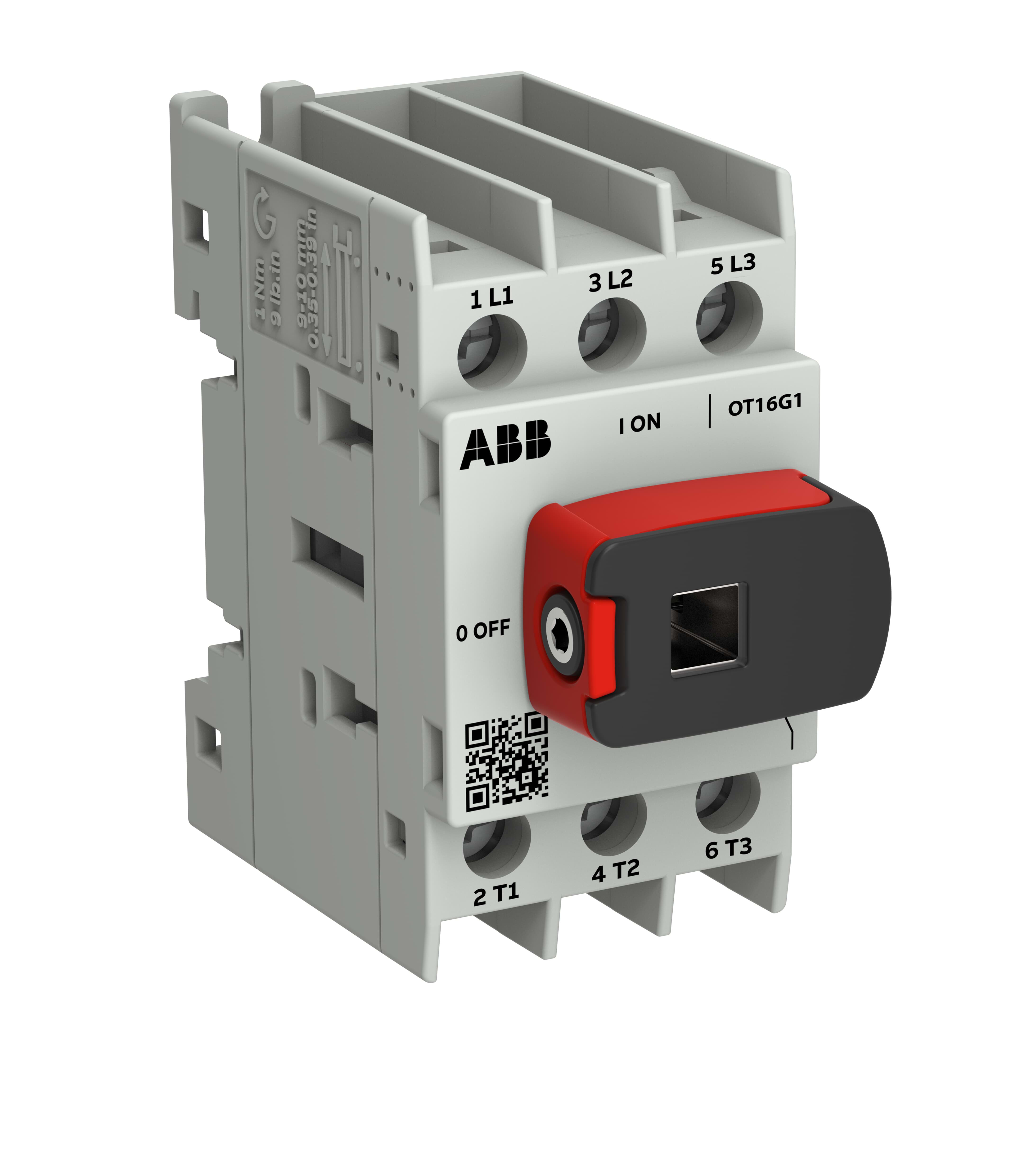 ABB - OT16G1-3BS SEZ. FR1 3P BASE/DIN