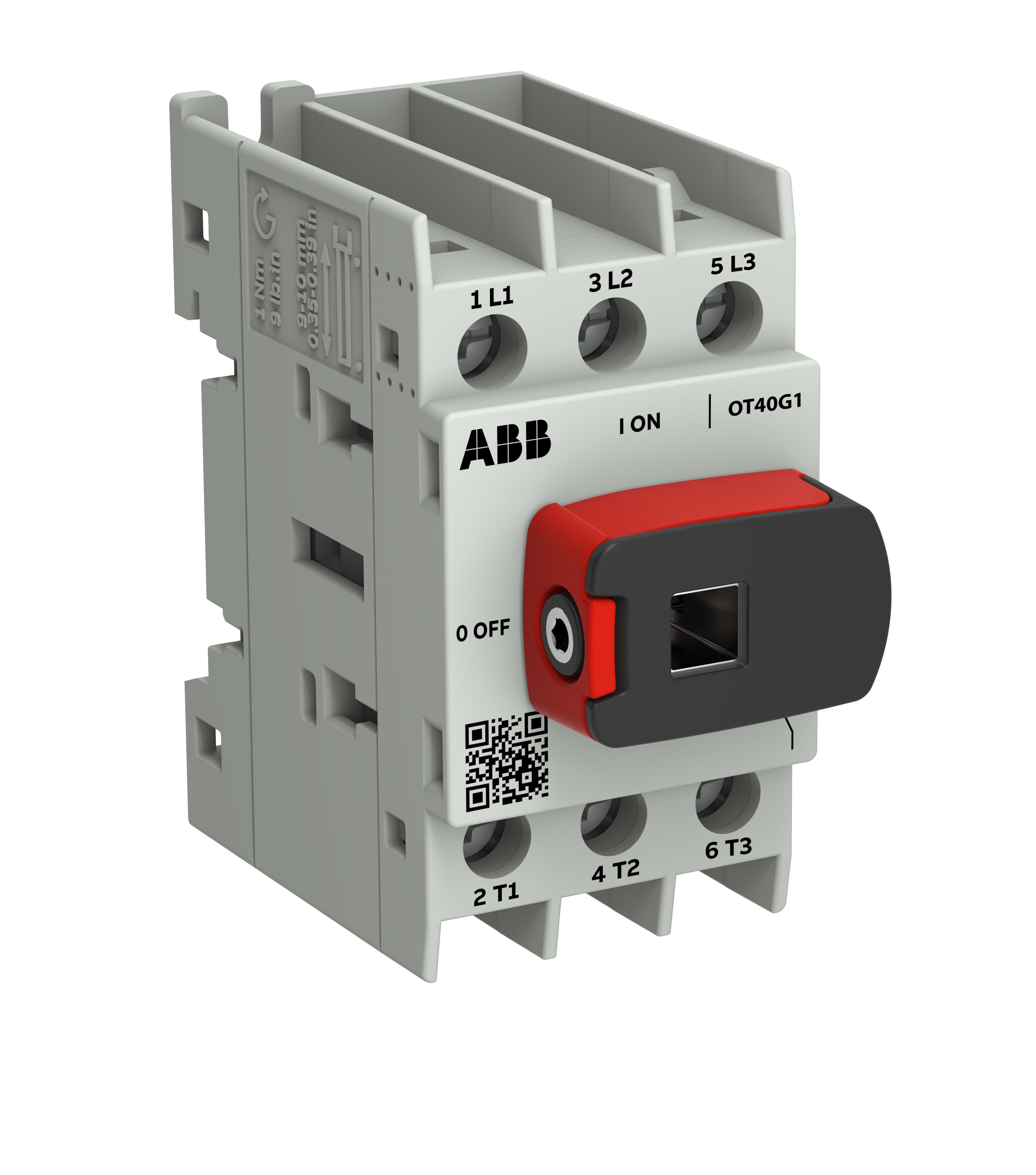 ABB - OT40G1-3BS SEZ. FR1 3P BASE/DIN