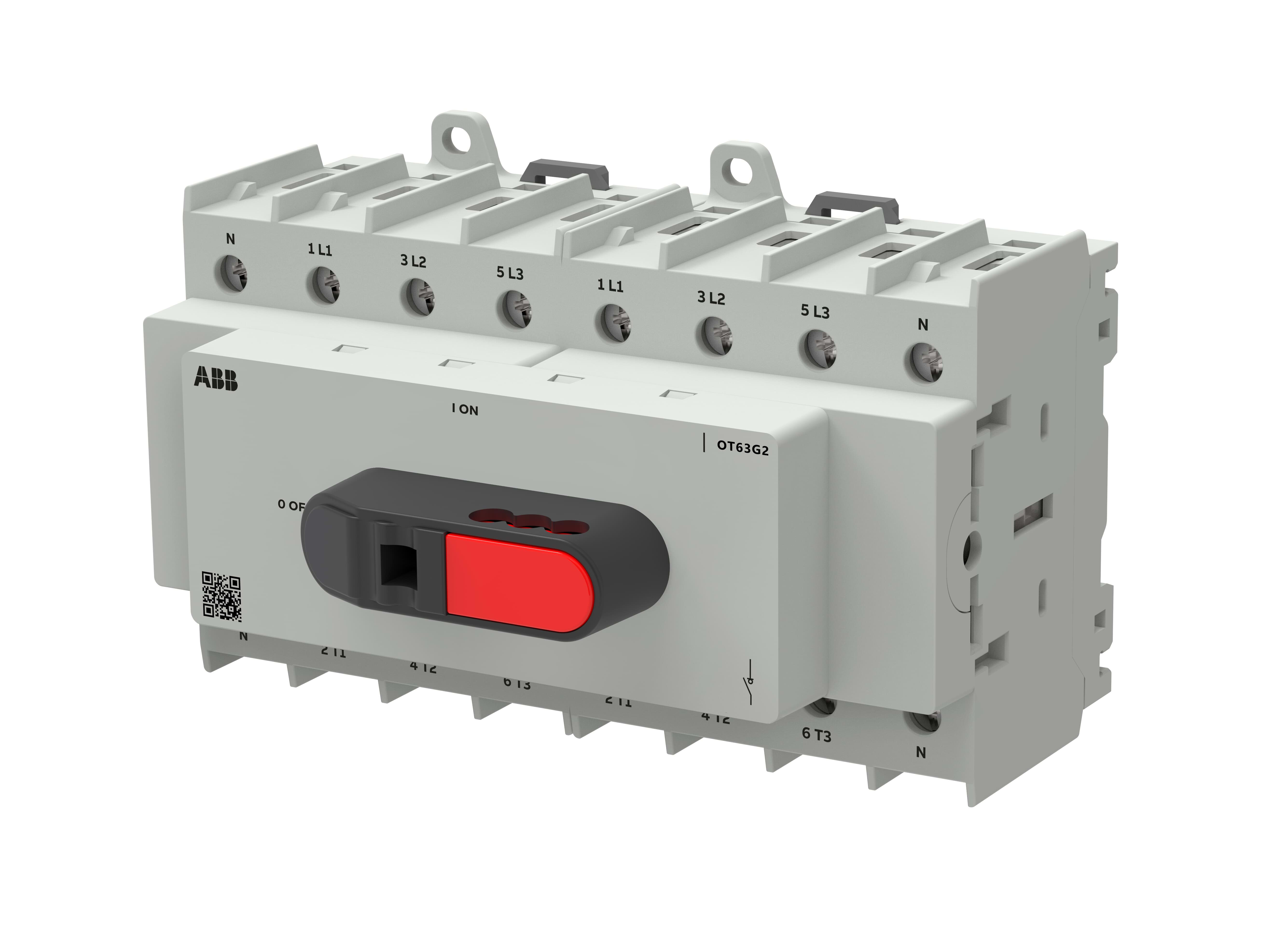 ABB - OT63G2-8BS SEZ. FR2 BASE/DIN 8P