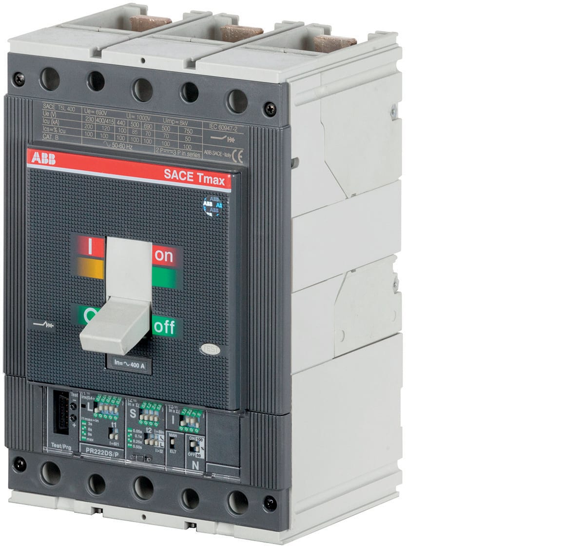 ABB - T5S 400 Ekip E-LSIG In=400A 3p F F.