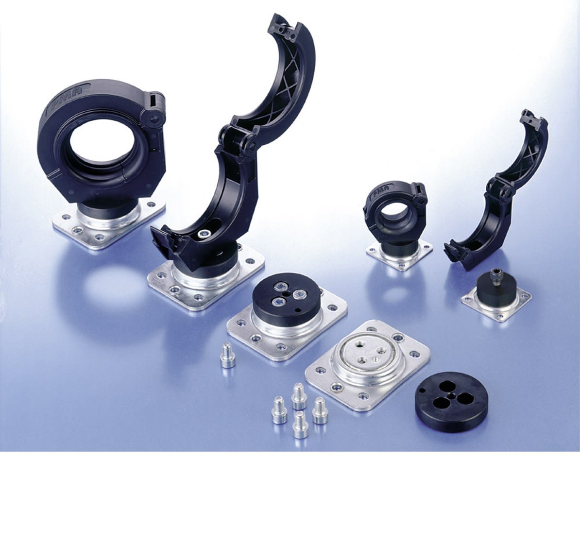 ABB - GHIERA DIVISIBILE M16 PA6 BK BLN-M16