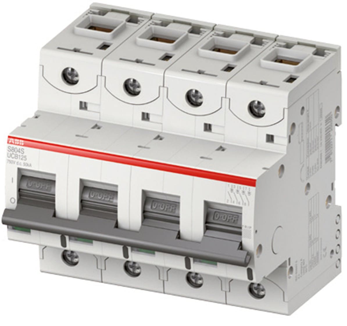 ABB - S804S-UC B125 INTERRUTT. AUTOMATICO 50KA