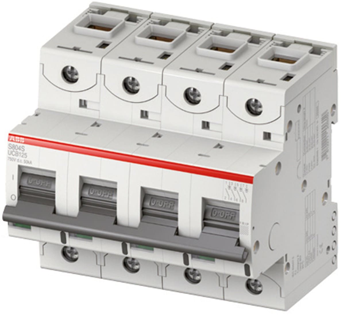 ABB - S804S-UC K125 INTERRUTT. AUTOMATICO 50KA