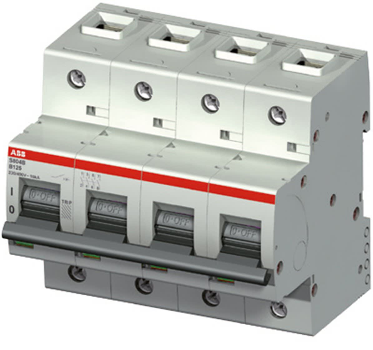 ABB - S804B-K80 INTERRUTTORE AUTOMATICO 16KA 4 S804BK80