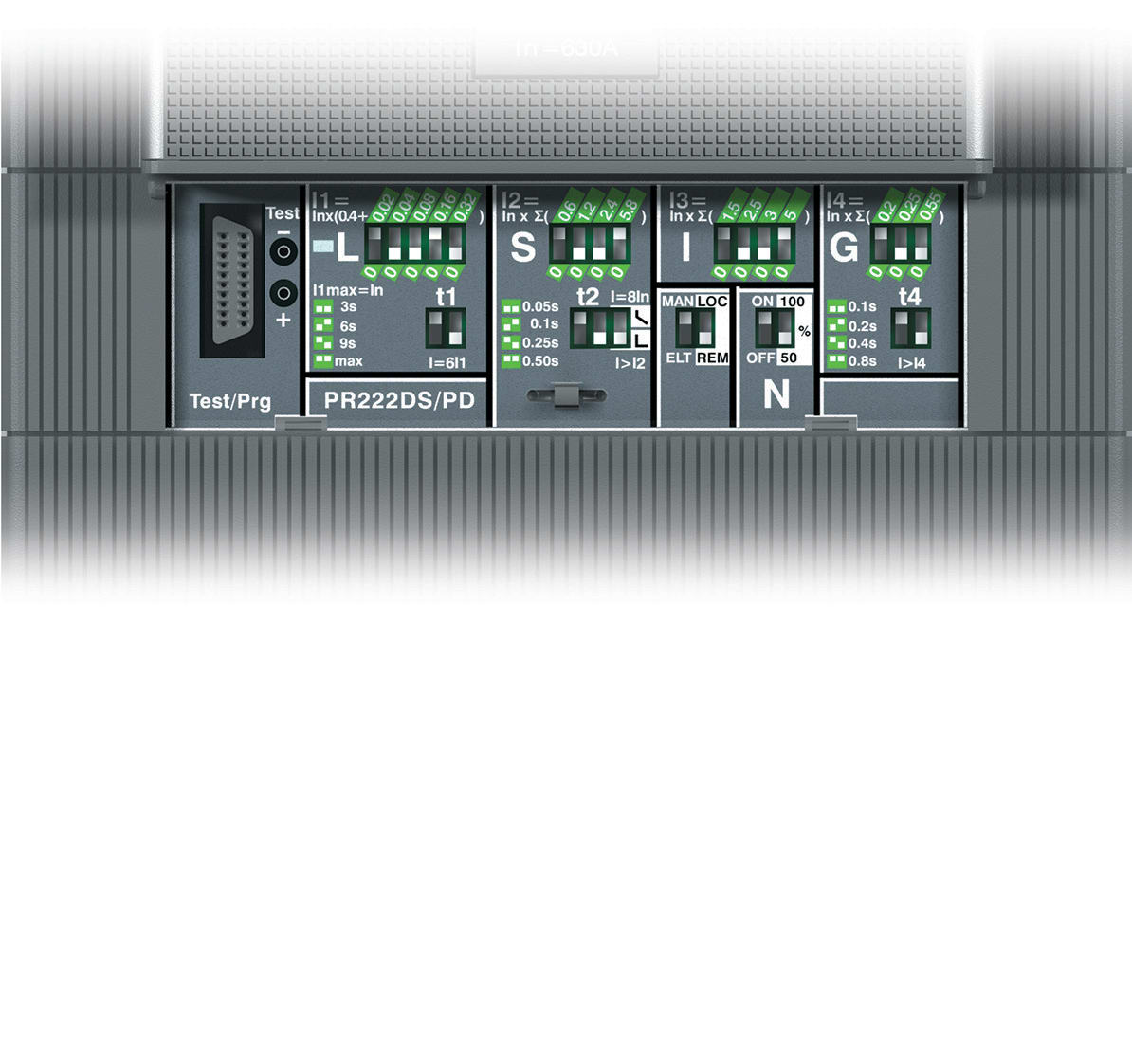 ABB - PR222DS/PD-LSI IN=250 MODBUS T4 3P SG.EL.