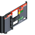 ABB - PLL T1 1P BLOCCO LUCCHETTI IN APERTO