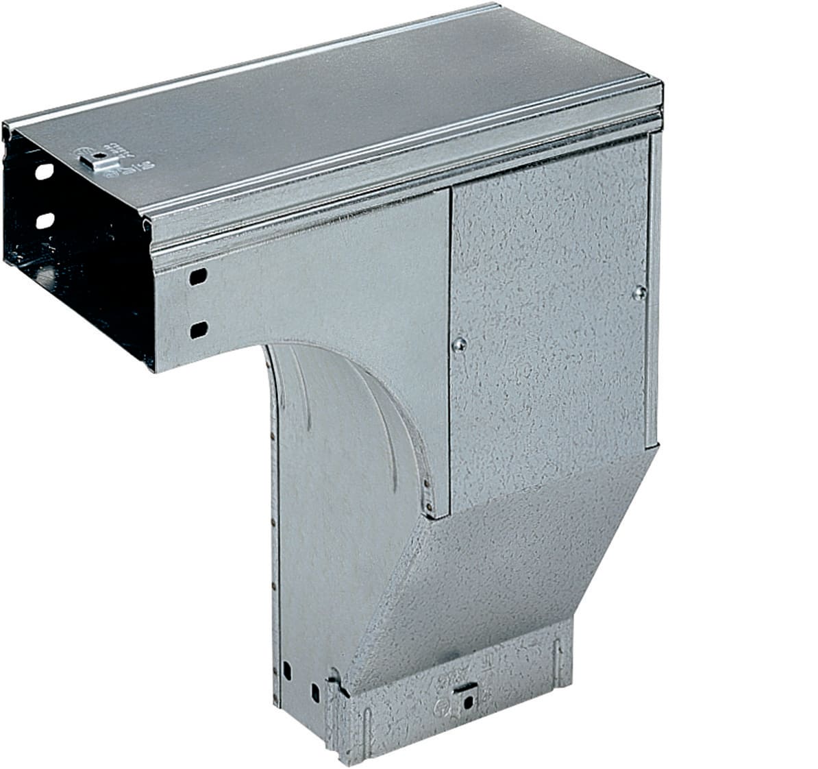 ABB - DISCESA 90  DESTRA H75 RAL7035 75