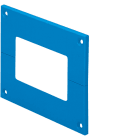 ABB - FLANGIA ATT. QUADRO H75 RAL7035 150