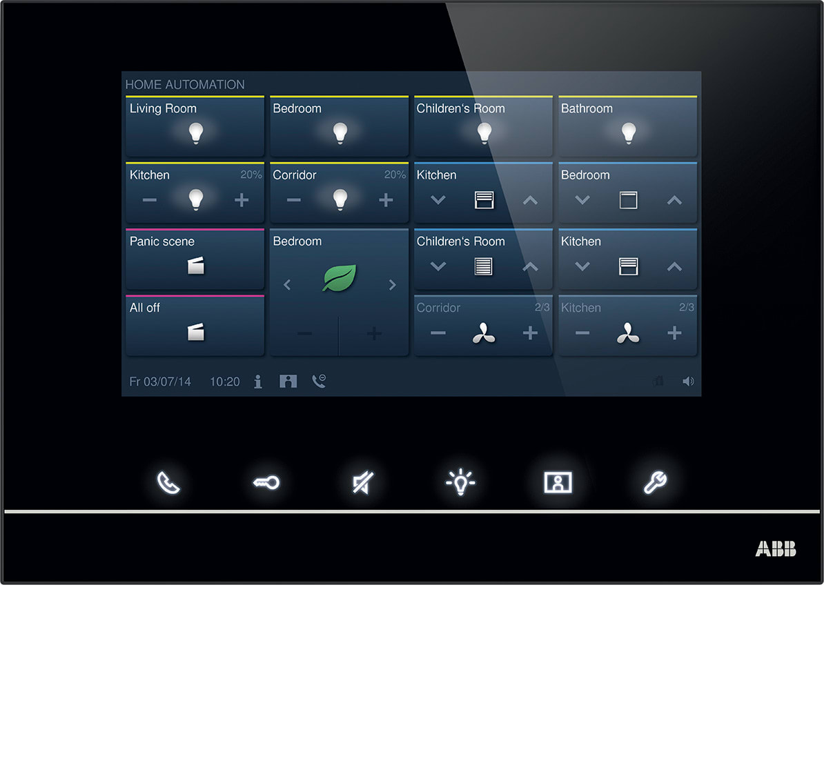 ABB - ABB-FREE@HOMETOUCH 7'' BIANCO DP7-S-611 2CSYF1310C