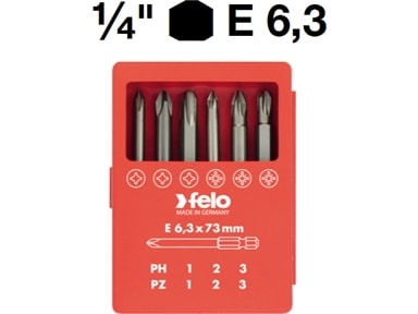 ABC TOOLS - ASS. A 1595/2 CON 6 INSERTI