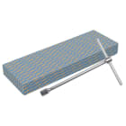 ABC TOOLS - 5 CHIAVI A 'T' FISSE 8-19 MM