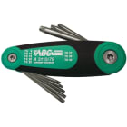 ABC TOOLS - 8 CHIAVI TORX TAMP.RES.T9-T40