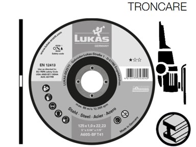 ABC TOOLS - DISCHI ABR.PIANO ACC.D115X1 MM