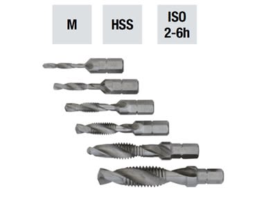 ABC TOOLS - SERIE 6 MASCHI CON PUNTA F78089000