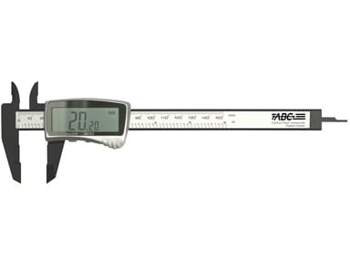 ABC TOOLS - CALIBRI DIG.FIBRA VET. 150 MM