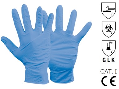 ABC TOOLS - 100 GUANTI NITR.CAT. III TG.L