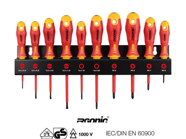 ABC TOOLS - 10 GIR.ERGONIC VDE + SUPP