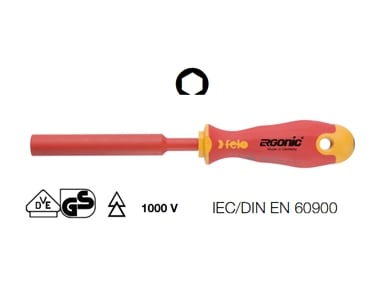 ABC TOOLS - CHIAVE M-TEC VDE ESAG. 6 MM