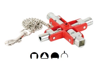 ABC TOOLS - CHIAVE PER QUADRI EL.95X95 MM