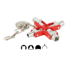 ABC TOOLS - CHIAVE PER QUADRI EL.95X95 MM