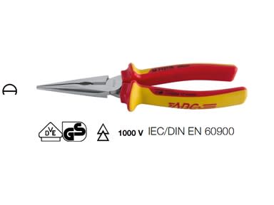 ABC TOOLS - PINZE BEC. MEZZOTONDI 200 MM