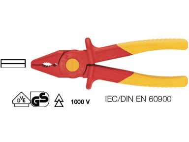 ABC TOOLS - PINZA PRENS.UNIV.VDE L.180 MM.